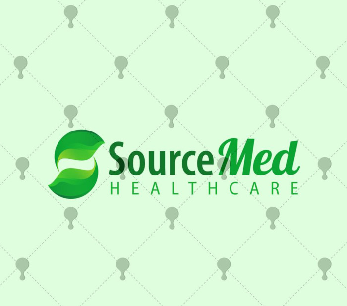 SourceMed——树叶医疗logo设计欣赏【医疗健康类企业logo设计】