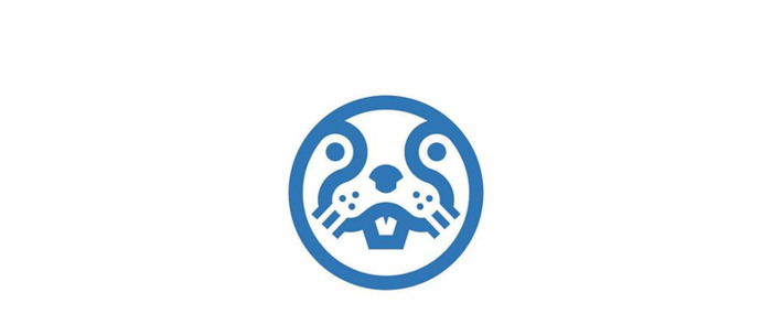 可爱亦犀利的海狸元素创意logo设计欣赏【海狸元素logo设计】