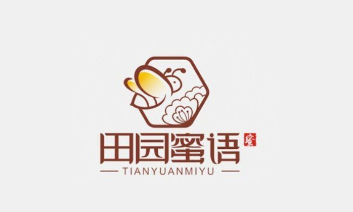 勤劳的蜜蜂被用在Logo上没想到这么好看【蜜蜂元素logo设计】