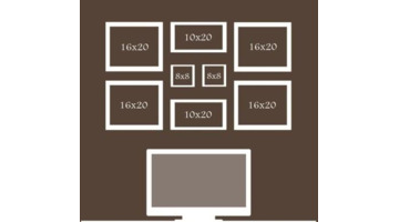 照片墙布局方案大全，教你轻轻松松布置照片墙【照片墙设计图片】