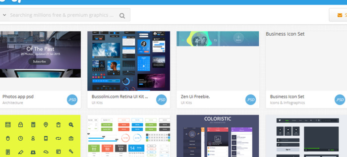国外设计师常用的10大PSD素材资源站【PS素材网站免费】
