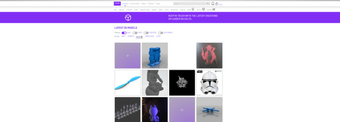 精心整理！6个三维爱好者最实用又丰富的3D模型资源下载网站【3D模型资源网站】