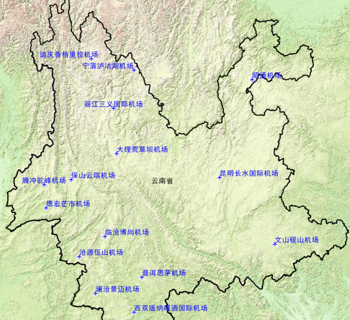 云南一共有几个机场【云南有几个机场分别是哪里】