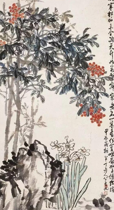 水仙花图片高清唯美【国画水仙花图片】