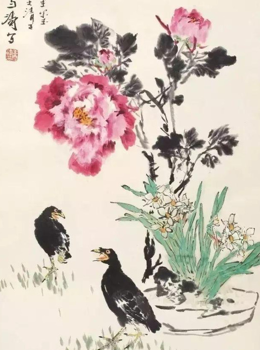 水仙花图片高清唯美【国画水仙花图片】