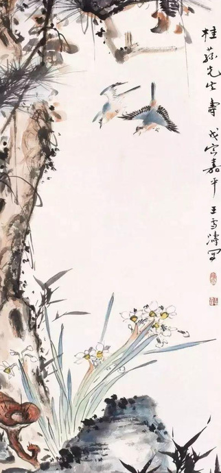 水仙花图片高清唯美【国画水仙花图片】