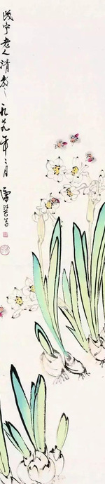 水仙花图片高清唯美【国画水仙花图片】