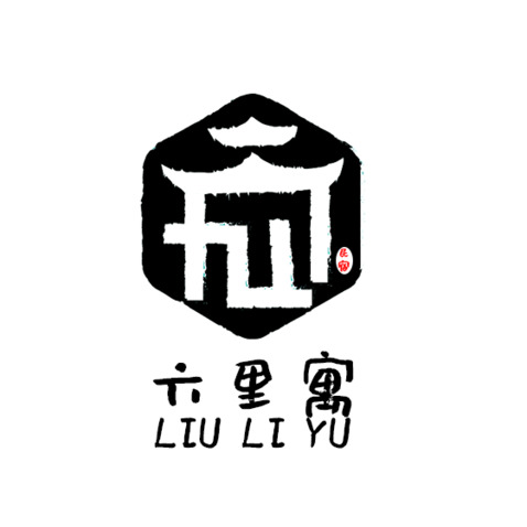 六里寓民宿logo设计