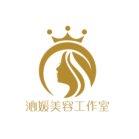 沁媛美容工作室logo设计