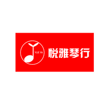 悦雅琴行+音符+YUE YA