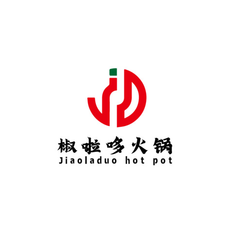 椒啦哆火锅logo设计