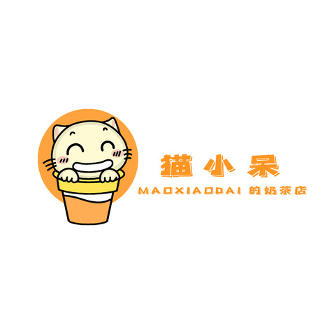 貓小呆logo設(shè)計(jì)