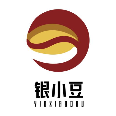 银小豆logo设计