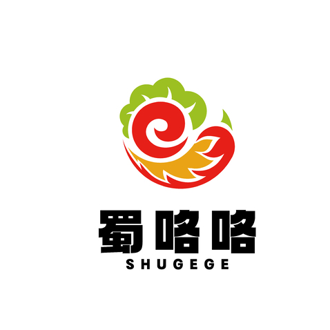 蜀咯咯logo设计