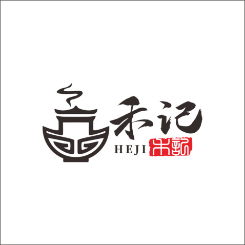 禾记logo设计