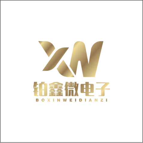 铂鑫微电子logo设计