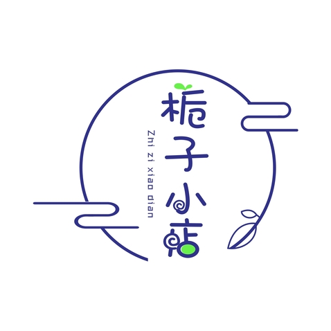 栀子小店logo设计