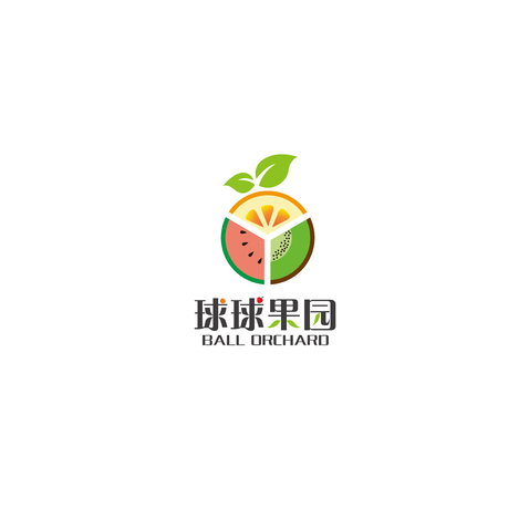 球球果园logo设计