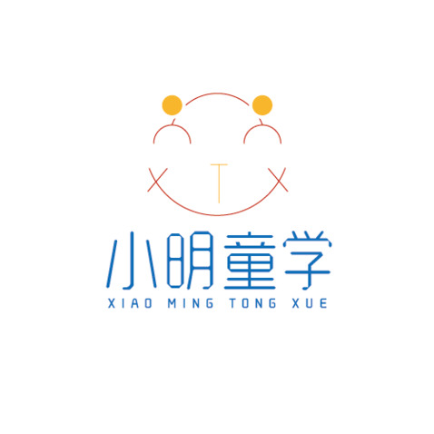 小明童学logo设计