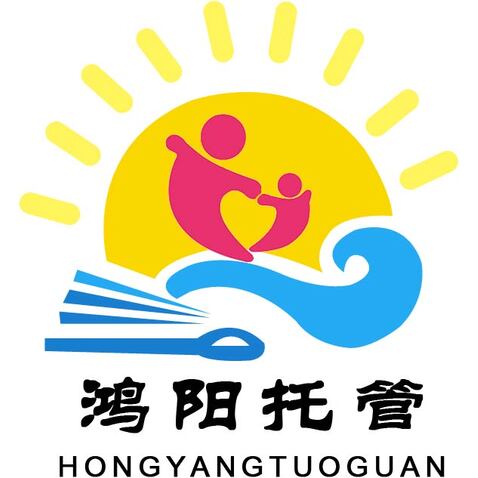 鸿阳托管logo设计