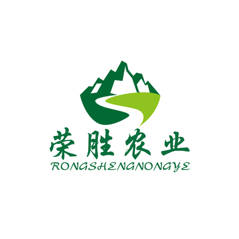 荣胜农业logo设计