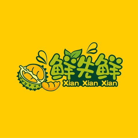 鲜先鲜logo设计