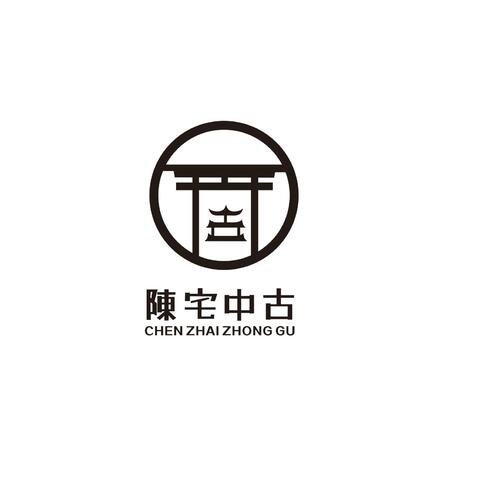 陳宅中古logo设计