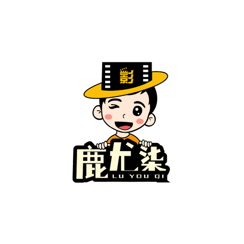 鹿尤柒logo设计