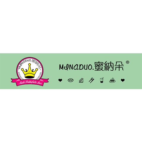 蜜納朵門頭logo設計