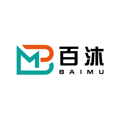 百沐logo设计