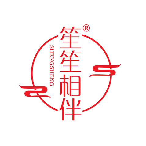 笙笙相伴logo设计