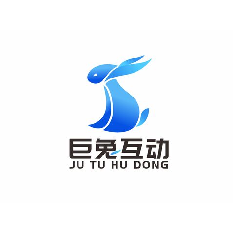 巨兔互动logo设计