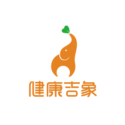 健康吉象logo设计