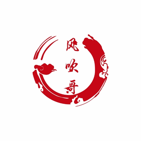 风吹哥logo设计