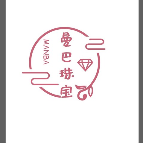 曼巴珠宝logo设计