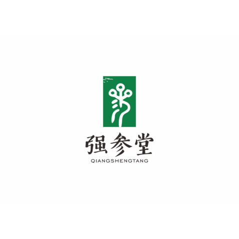 强参堂logo设计