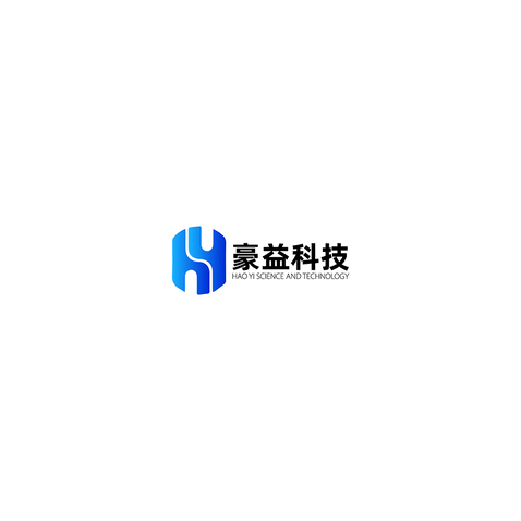 豪益科技logo设计