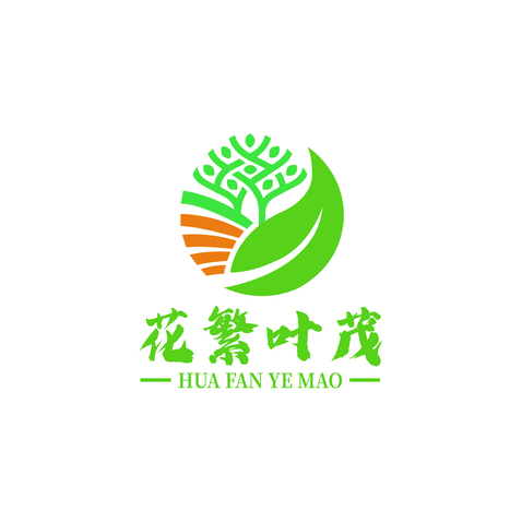 花繁叶茂logo设计