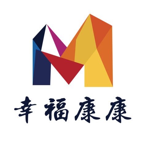 幸福康康logo设计