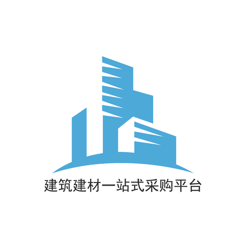 建筑建材一站式采购平台logo设计