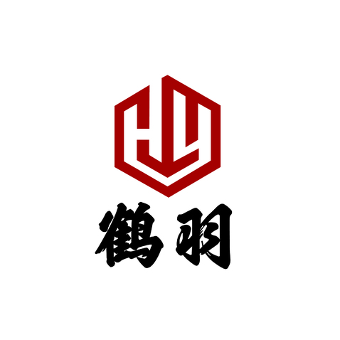 鹤羽logo设计