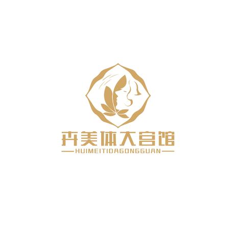 卉美体大宫馆logo设计