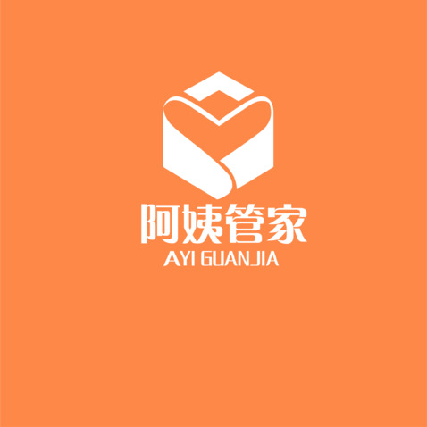 阿姨来了logo设计