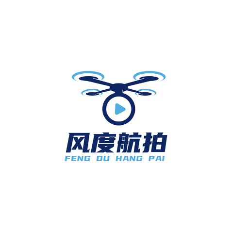 风度航拍logo设计