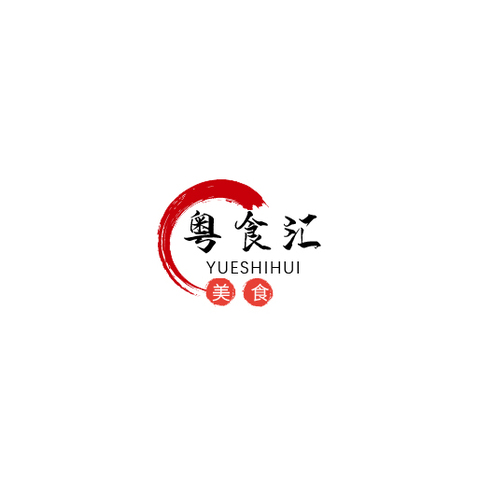 粤食汇logo设计