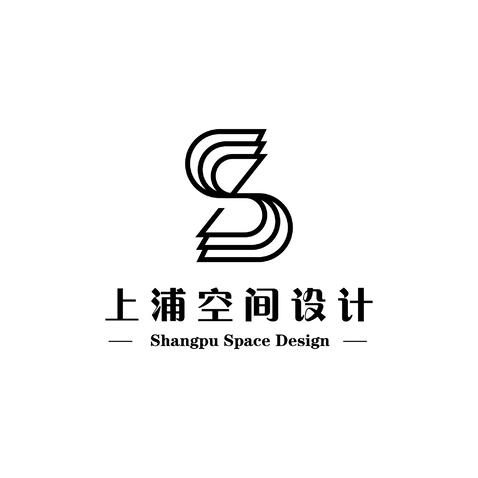 上浦空间设计logo设计