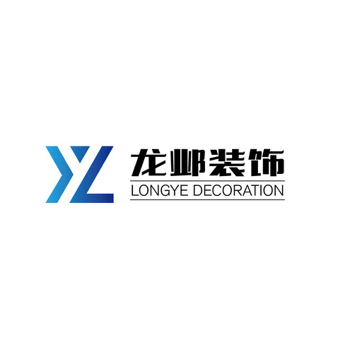 龙邺装饰logo设计