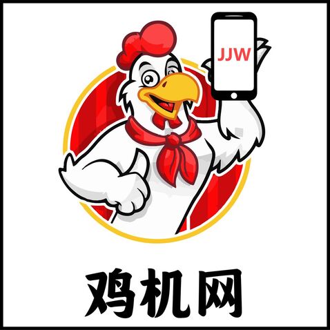 鸡机网logo设计