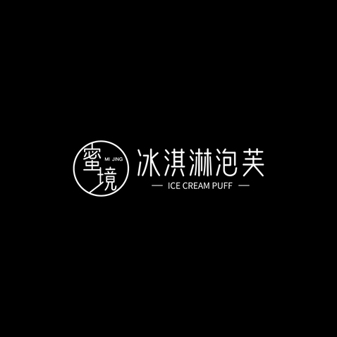 蜜境logo设计