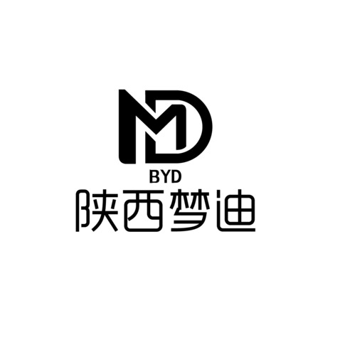 陜西夢迪logo設計